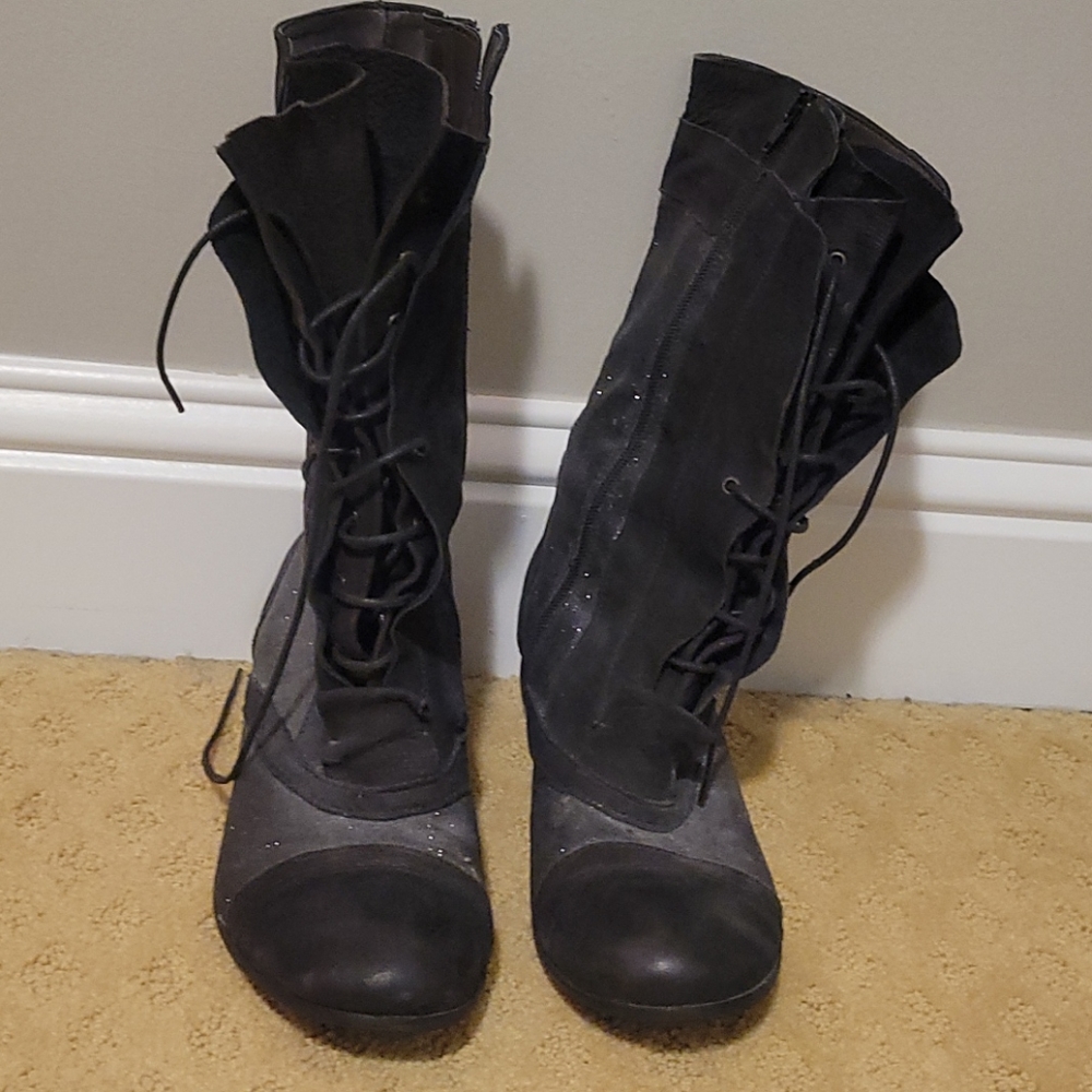 Nine West Combat Boots